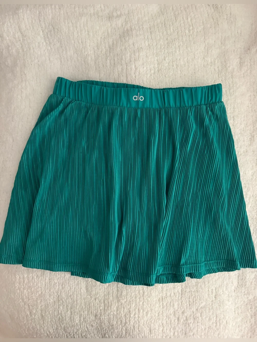 Alo Micro Plisse Mini Athletic Tennis Skirt